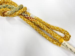 未使用品　正絹　手組帯締め